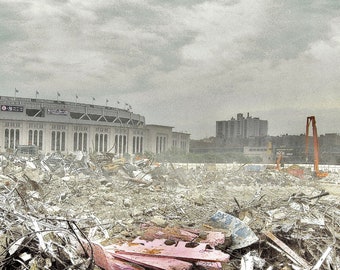 PHOTO / Yankee Stadium / New 2009 / Old Yankee Stadium / Demolished