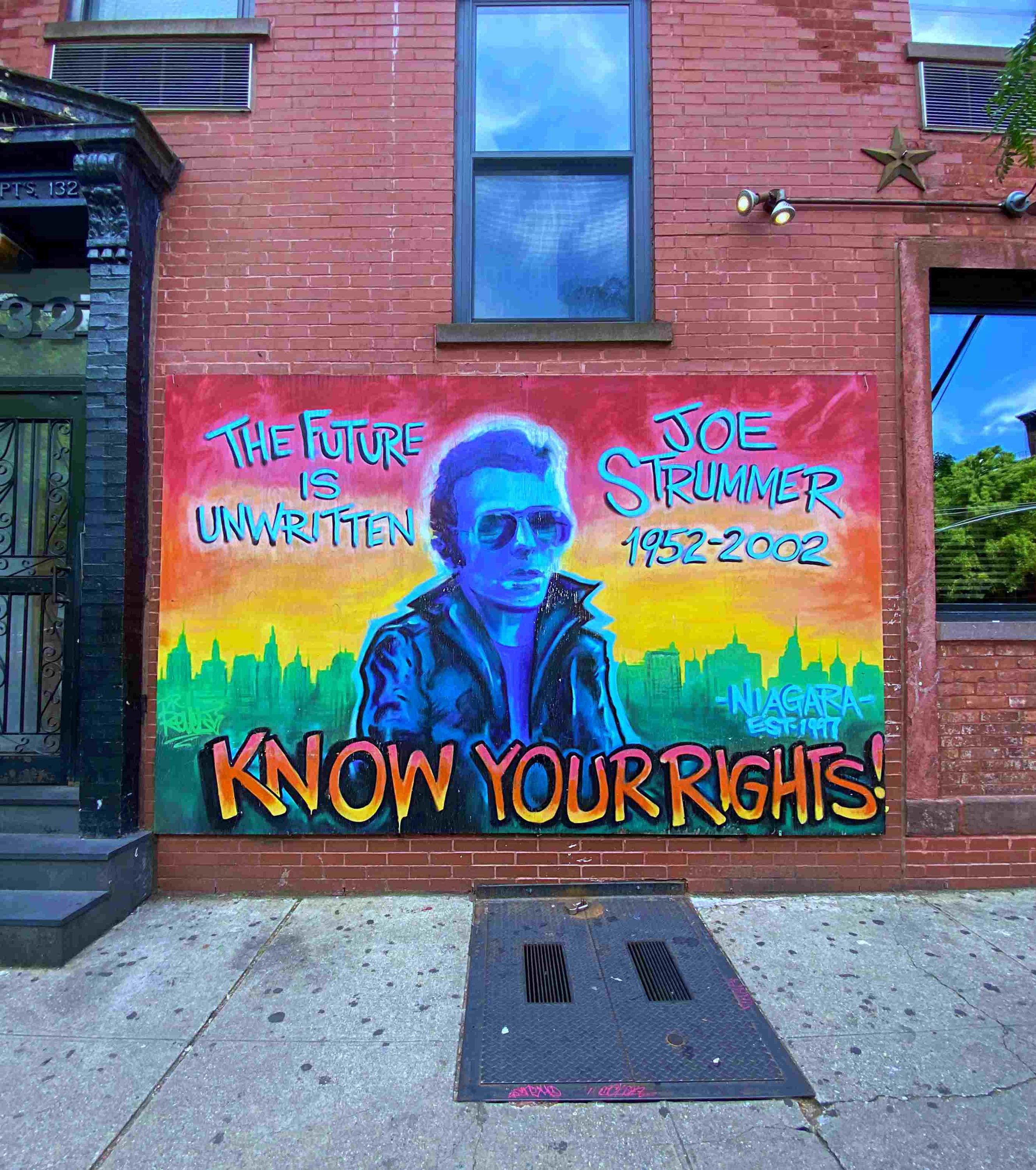 Joe Strummer Mural Print: NYC Street Art Photography - Etsy