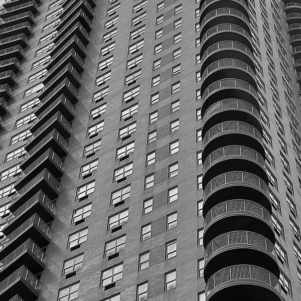 THE JEFFERSONS Wohnhaus / Upper East Side / Fernsehsendung der 1970er Jahre / Moving On Up / New Yorker Foto