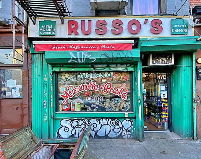 RUSSO's Pasta and Cheese shop /  New York City Photo