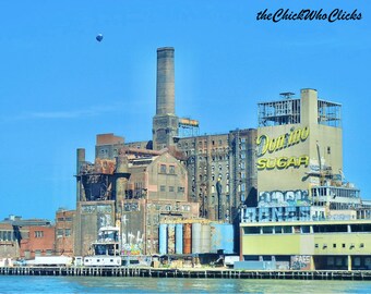 PHOTO / Domino Sugar Factory, Williamsburg Brooklyn - Photograph