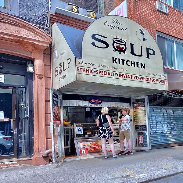 Suppenküche / Seinfeld TV-Show / Restaurant / NYC-Foto