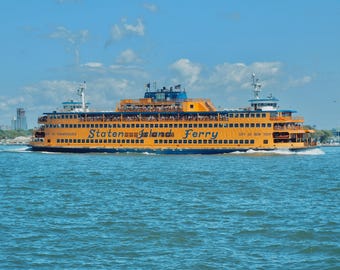 Staten Island Ferry / Classic NYC Photograph