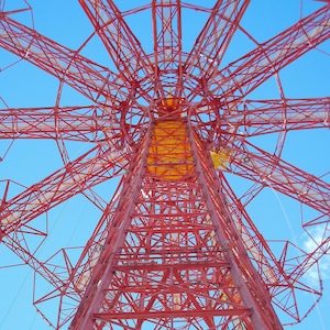 Coney Island, NY / Saut en parachute ancien / Photo de la ville de New York