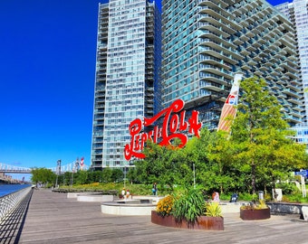 PEPSI sign / Long Island City / NYC Photograph