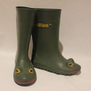 frog wellies 80s