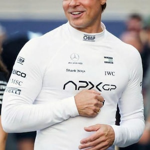 Brad Pitt F1 Film Kompression Shirt 2025 | APX gp Racing Cosplay Oberteil