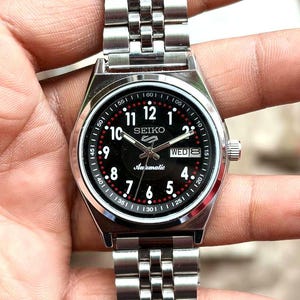 Vintage Seiko 5 6309 Automatic Watch Day Date | Refurbished | Original Machine With Jubilee Bracelet