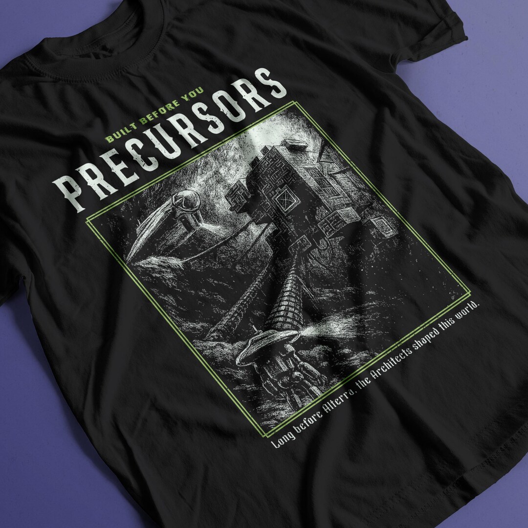 Ancient Alien Precursor T-shirt – Sci-fi Ocean Explorer Shirt – Gamer ...