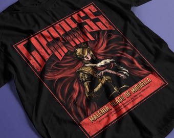 Goddess Of Rot Inspired Shirt, Soulsborne Warrior, Dark Fantasy Video Game, Gift for Gamers.
