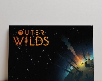 Poster Sur Toile De Jeu Outer Wilds - Décoration Murale