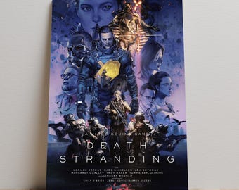 Death Stranding Poster, Frameless Wall Art & Print, BB Pod, Game
