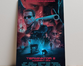 ヴィンテージ映画ポスター ターミネーター2 審判の日 アーノルド