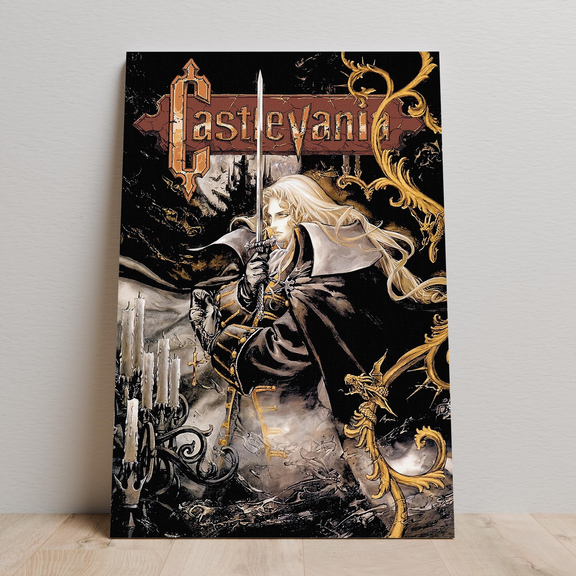 Castlevania Anime Cartoon Series Art Print Poster - ED013 - Multi-Color, Small Size, Home/Office Wall Decor