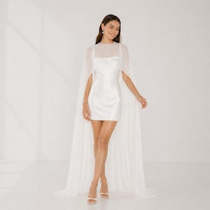 Long Sheer White Cover Up - Etsy
