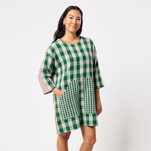 hazel green color dress Hazel Dress – Canvas