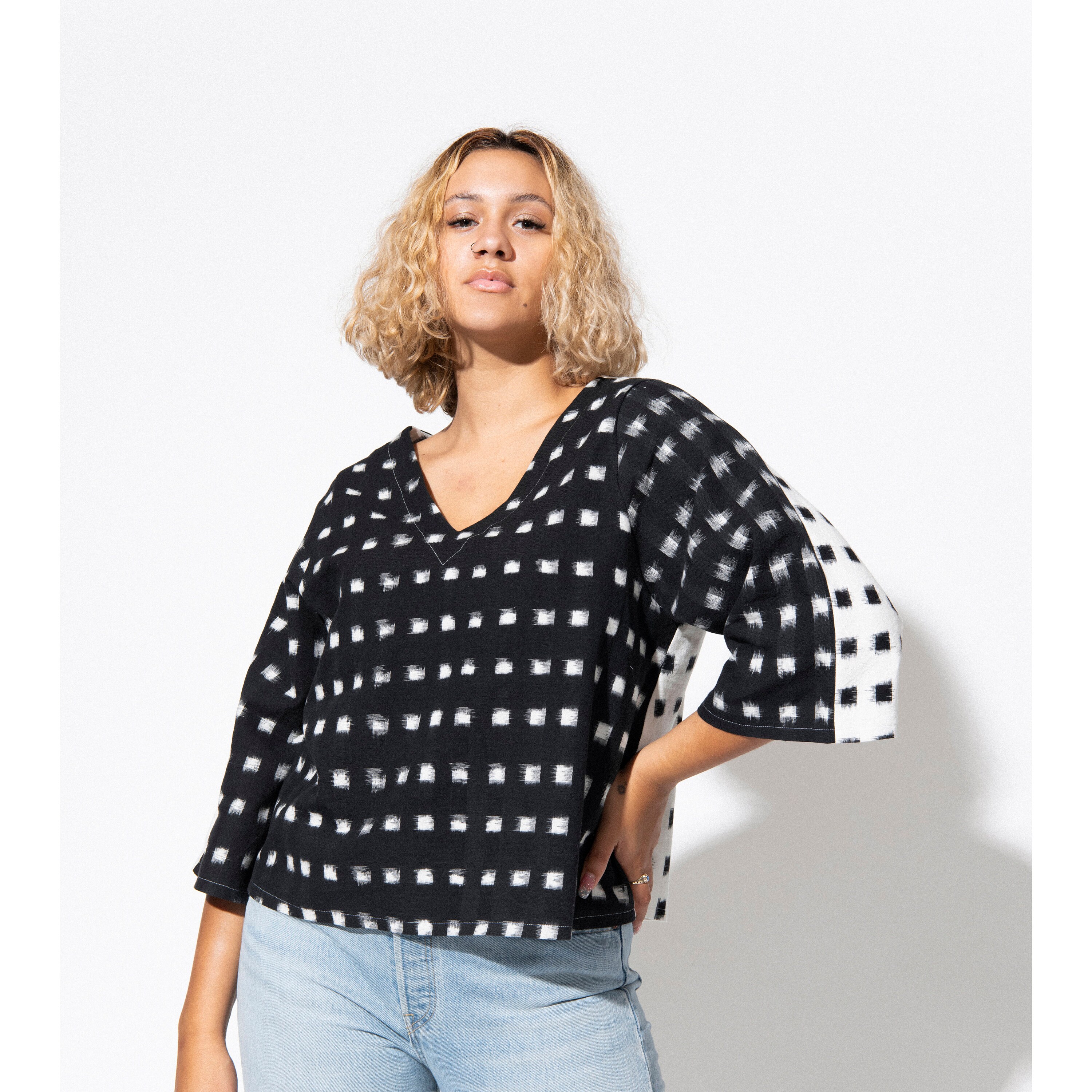 Blusas escotadas adelante y atras new arrivals