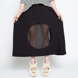 Porthole Maxi Skirt