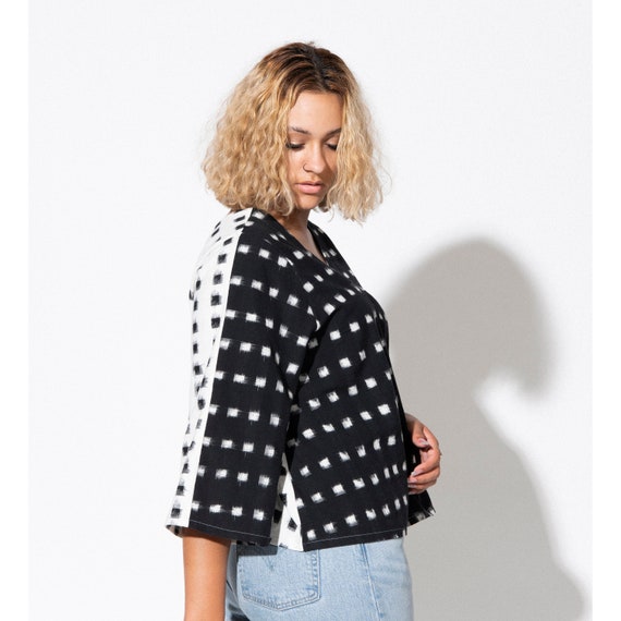 Blusas escotadas adelante y atras hot sale