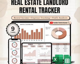 Landlord Spreadsheet Google Sheets Excel Rental Income Sheet Tracker Multi Unit Rentals Bookkeeping House Rent Ledger Tenant Payment Log