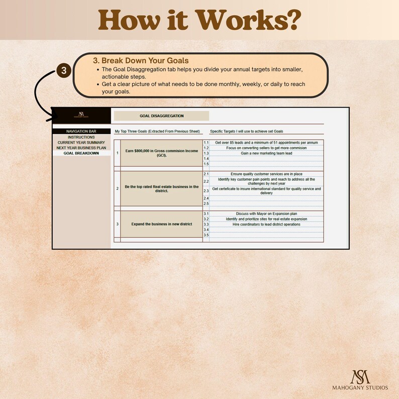Real estate agent tax planner sheet featuring commission tracker and deduction checklist in a Google Sheets budget layout.
