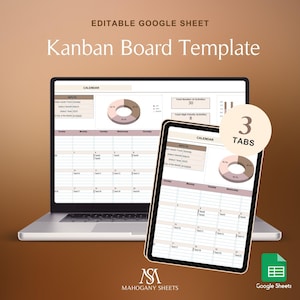 Tablero Kanban, Seguimiento de Prioridad de Tareas, Hojas de Cálculo de Google, Modo Claro, Flujo de Trabajo, Gestión de Tareas, Lista de Tareas, Recordatorio de Fecha Límite, Panel de Control