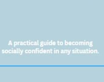Social Confidence for Men PDF | Build Confidence & Overcome Social Anxiety | Practical Self-Improvement Guide for Adult Men Digital Download