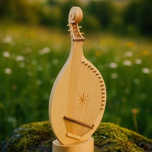 Kobza - Handmade Bandura | Traditional Ukrainian Musical Instrument | A Gift for Musicians - A Collectible Souvenir