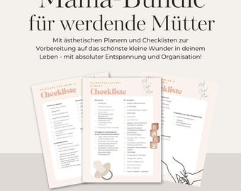 Mama bundle for expectant mothers – perfect for pregnancy, birth & postpartum period