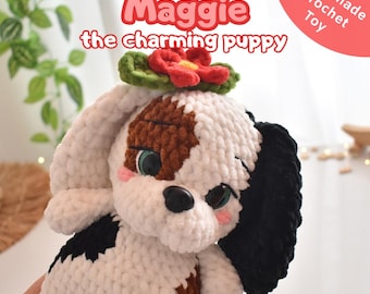 Crochet Handmade Toy – Maggie, the charming puppy
