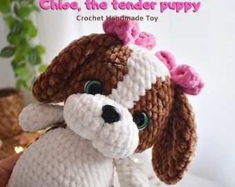 Crochet Handmade Toy – Chloe - the tender puppy