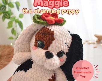 Crochet Handmade Toy – Maggie, the charming puppy