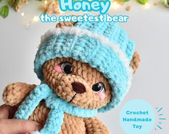 Crochet Handmade Toy – Honey, the sweetest bear