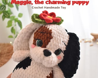 Crochet Handmade Toy – Maggie, the charming puppy