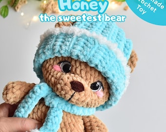 Crochet Handmade Toy – Honey, the sweetest bear