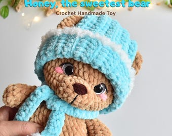 Crochet Handmade Toy – Honey, the sweetest bear
