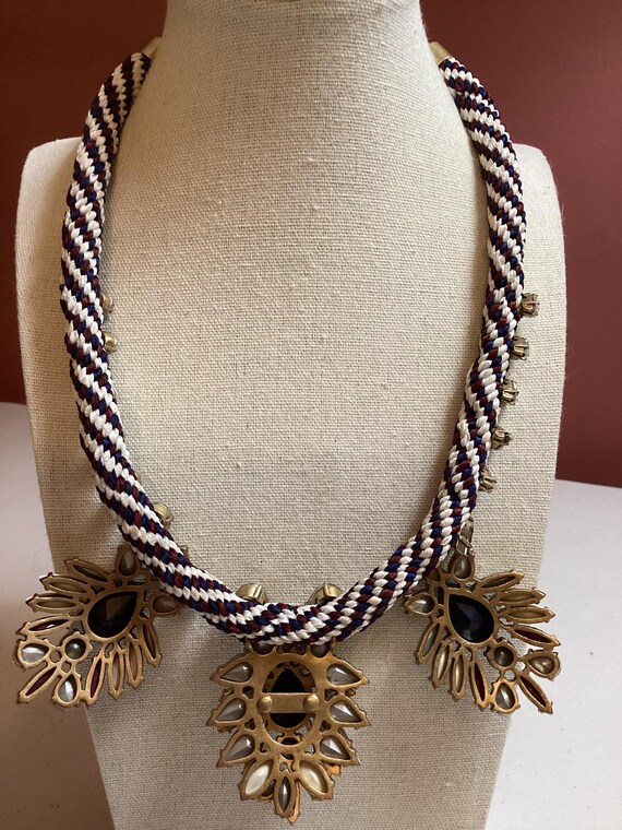 J Crew Statement Bib Necklace - image 4