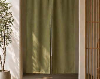 日本の暖簾、戸口の間仕切りパネル