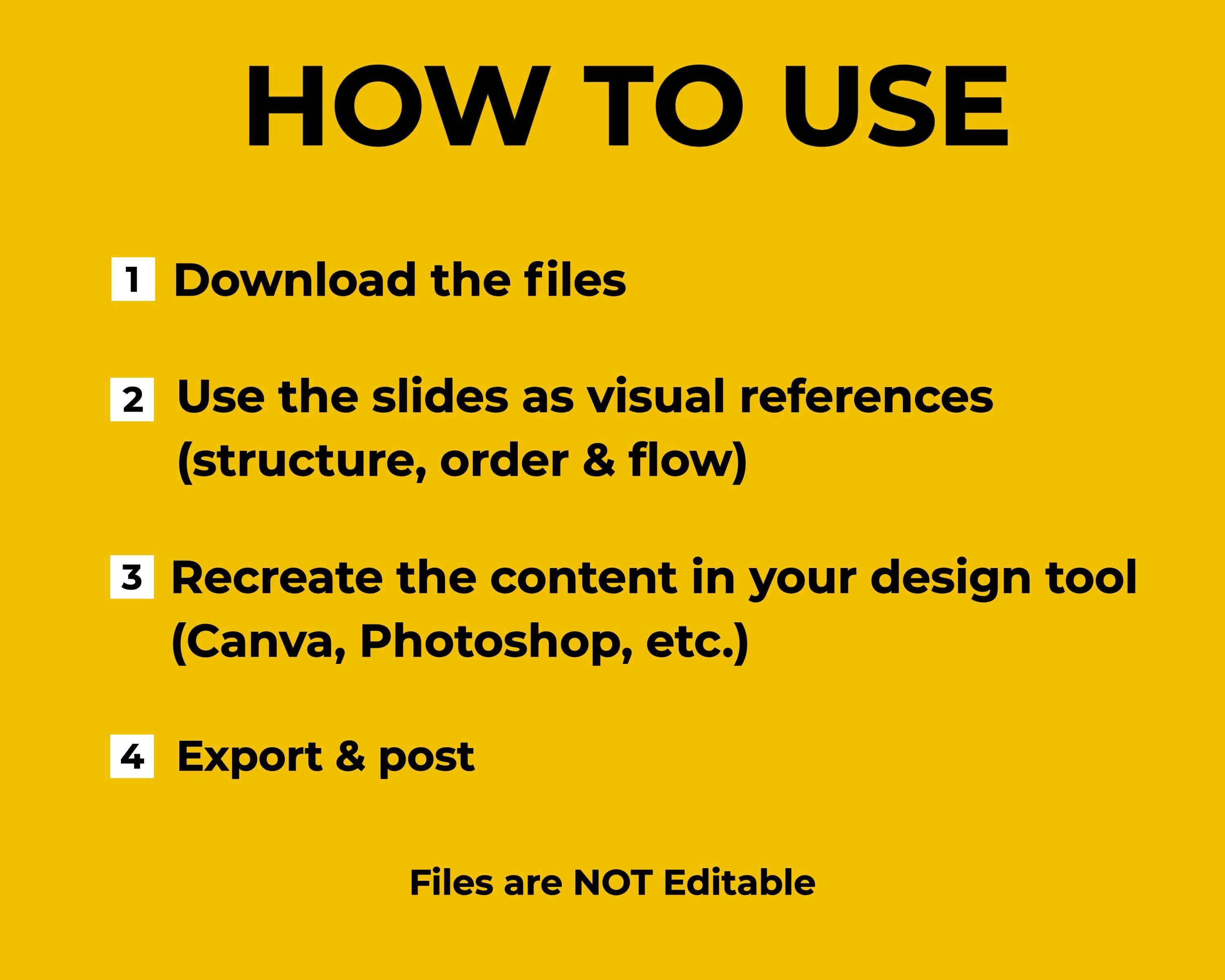 Instagram Carousel Layouts: 30 Clear Content Structures (PNG) - Etsy