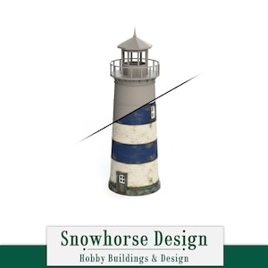 Lighthouse (Unpainted) | Shoreline (HO Scale)