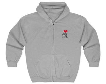 Unisex Full Zip Hoodie