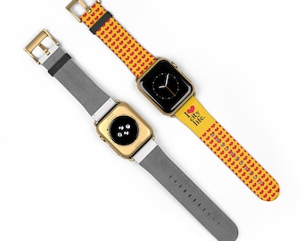 I Heart City Life Apple Watch Strap