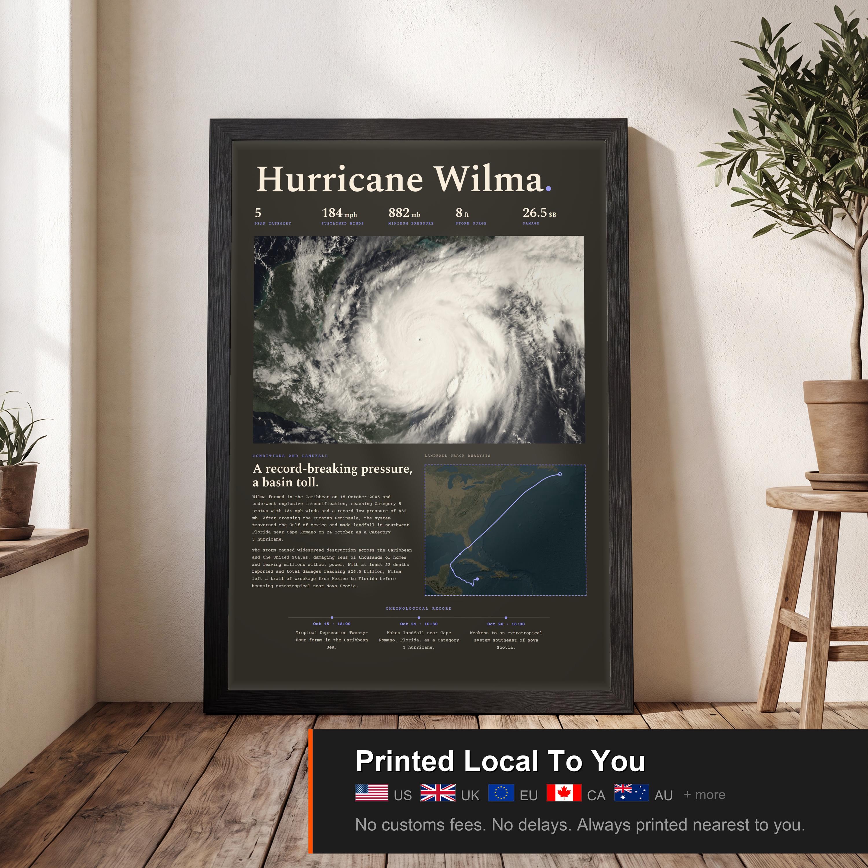 Hurricane Wilma, 2005 — view 2