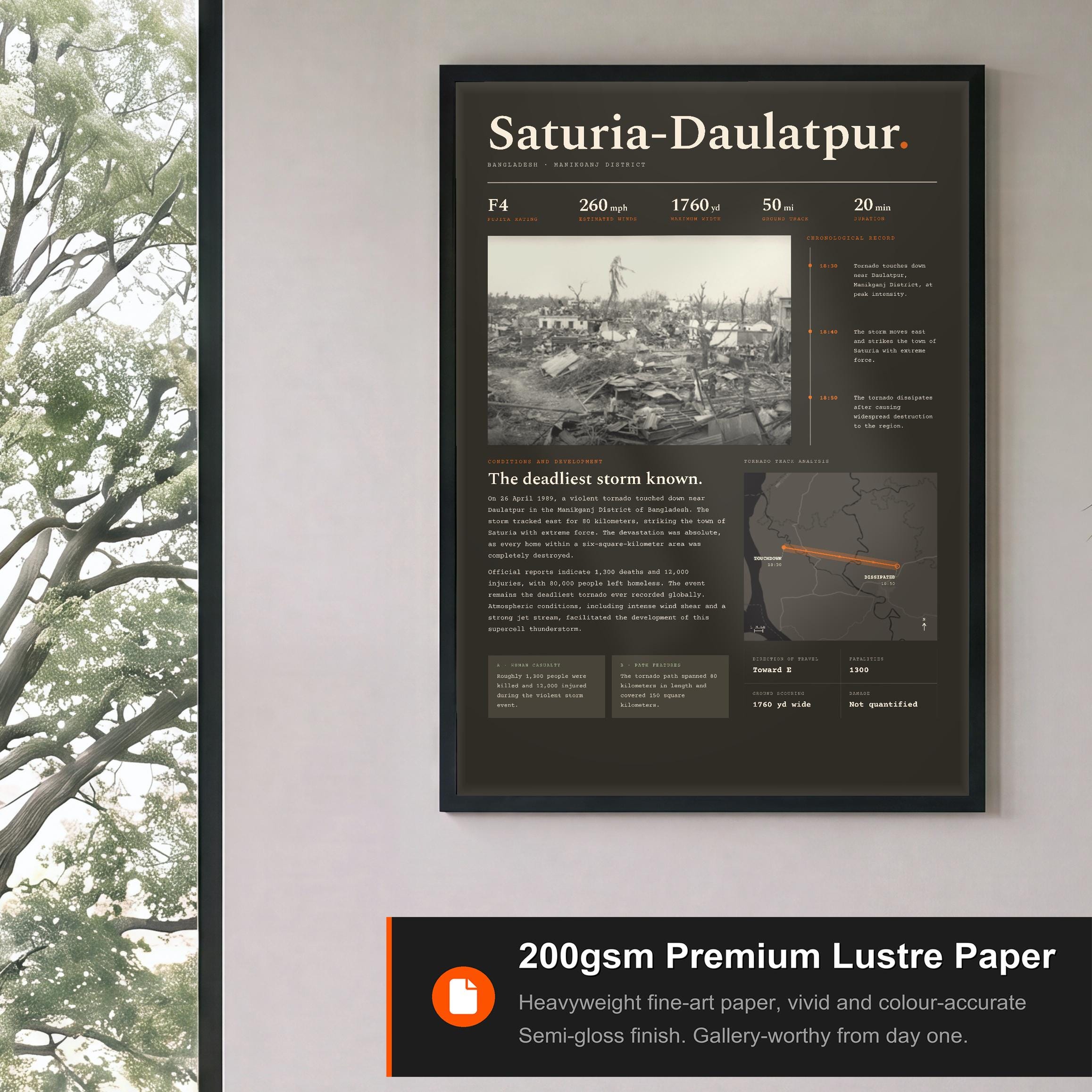Saturia-Daulatpur Tornado, 1989 — view 3