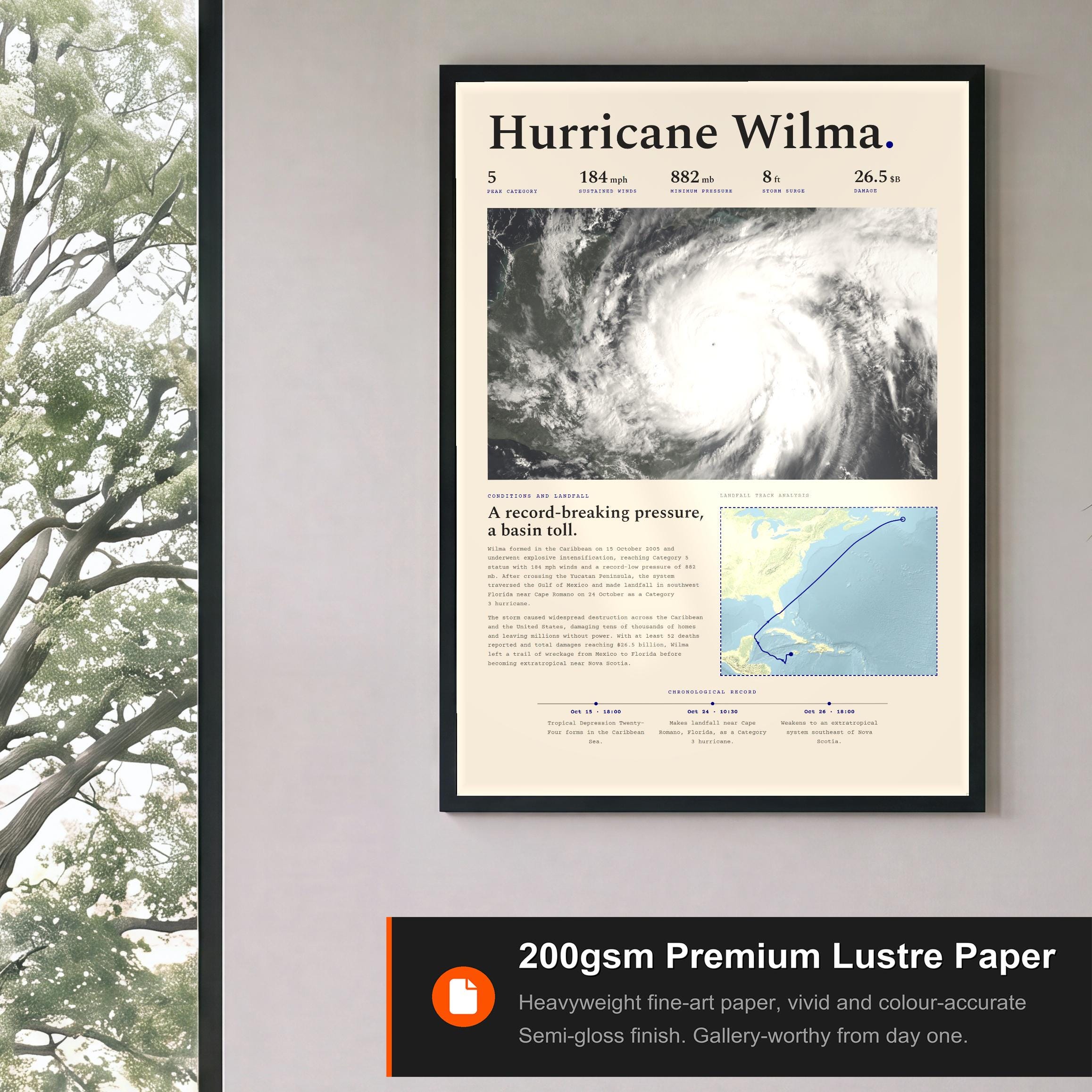 Hurricane Wilma, 2005 — view 3