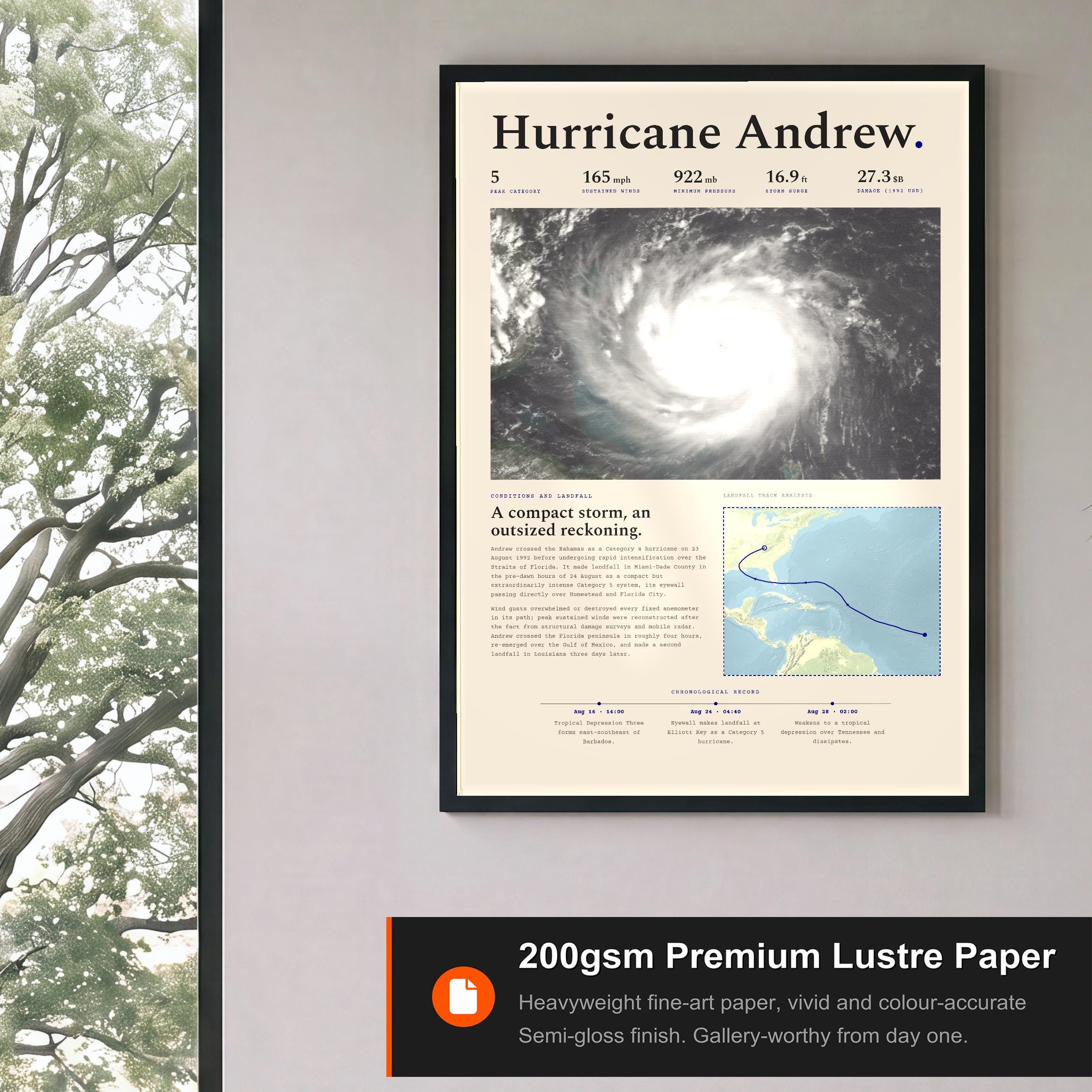 Hurricane Andrew, 1992 — view 3