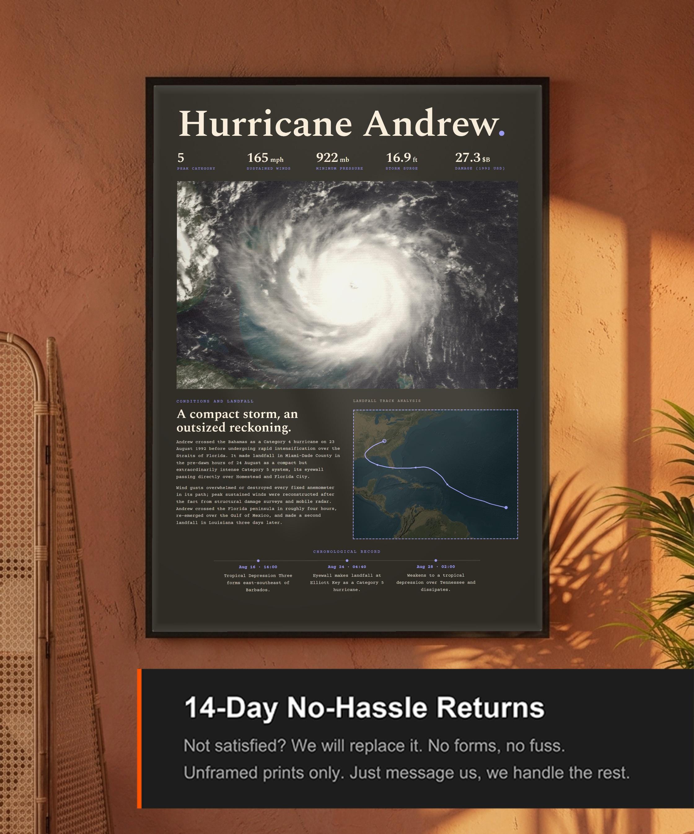 Hurricane Andrew, 1992 — view 4