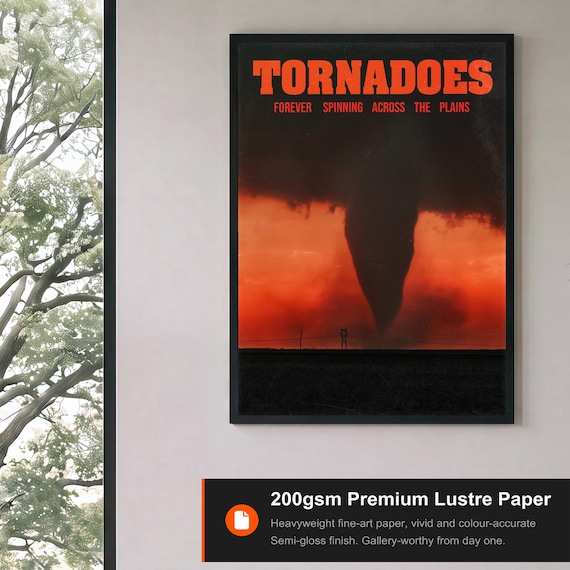 Retro Tornado Sunset, view 5