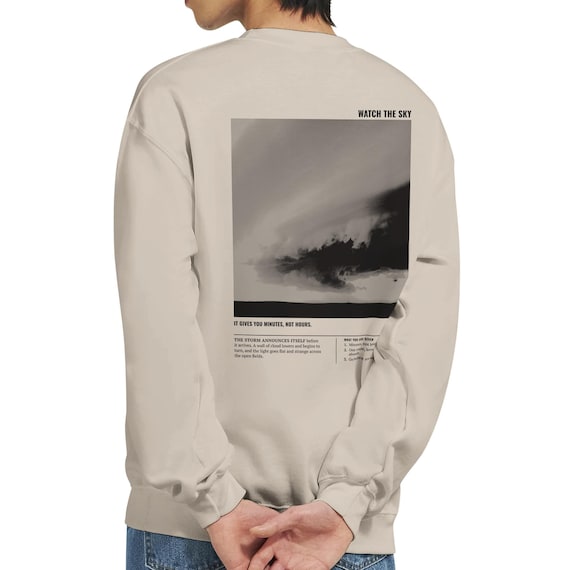 Watch The Sky Sweatshirt, back