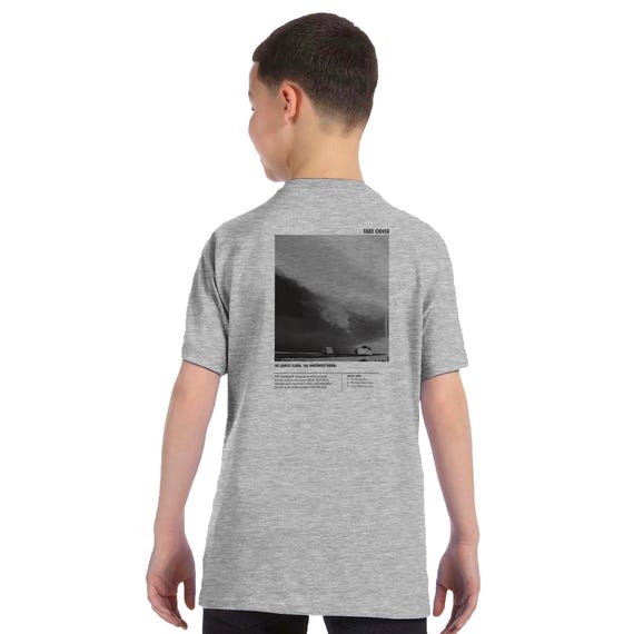 Kids Take Cover Tornado T-Shirt, view 5